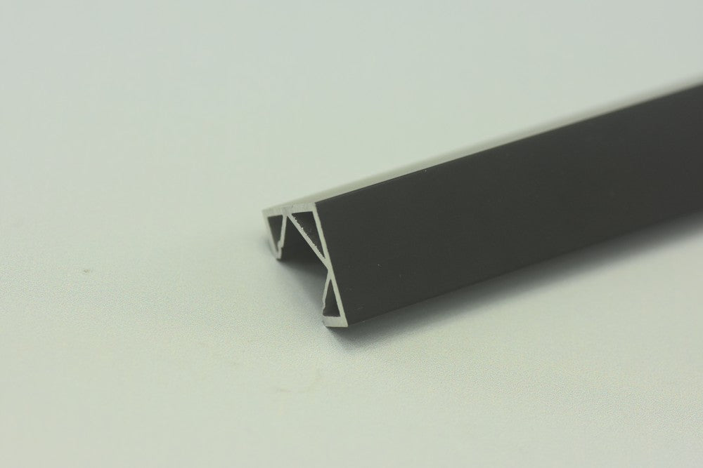 1.5 meter 59" Black LED Aluminium Profile LED Strip Light Aluminium Profile  V Flat Type Rail Aluminium