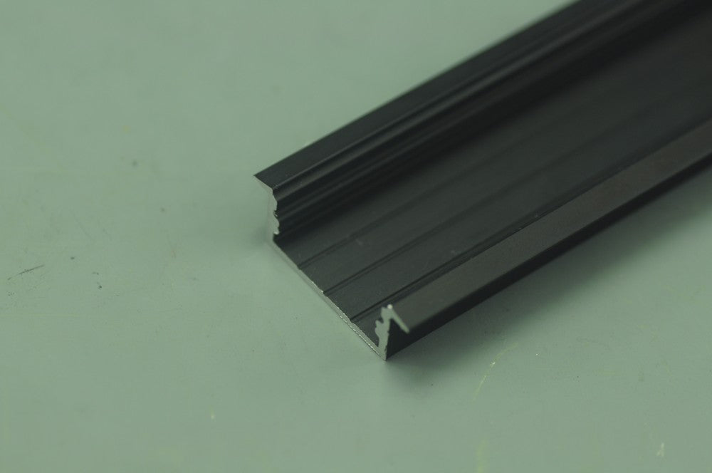 1.5 meter 59" Black Super wide 20mm Strip Recessed  LED Aluminium Extrusion Recessed LED Aluminum Channel   LED Profile