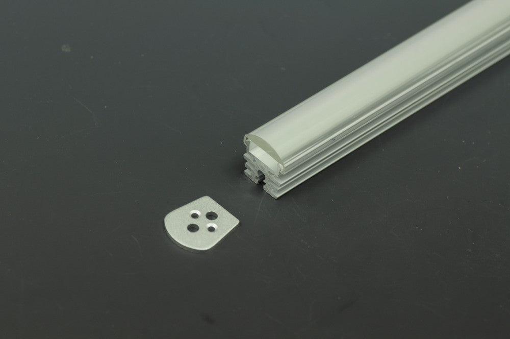LED Aluminium Channel 1 Meter(39.4inch) LED profile With 90 Degrees Lens For Rigid LED Module 5630 2538 LED Strip
