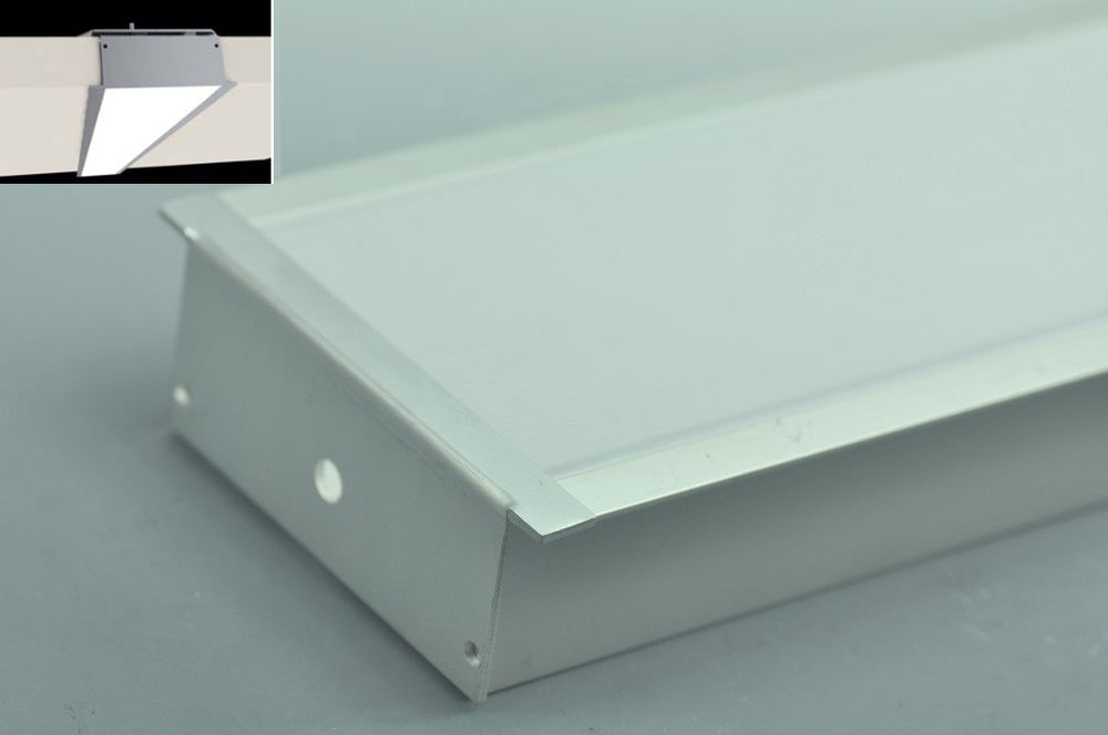 Super Wide LED Profile for ceiling light Pendent strip Light Extrusion