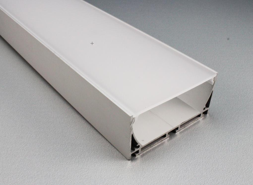 2.5 Meter 98.4â€œ PB-AP-GL-048-R LED Aluminium Channel  Pendant Light LED Channel For 5050 5630 Multi Row LED Strip Lights