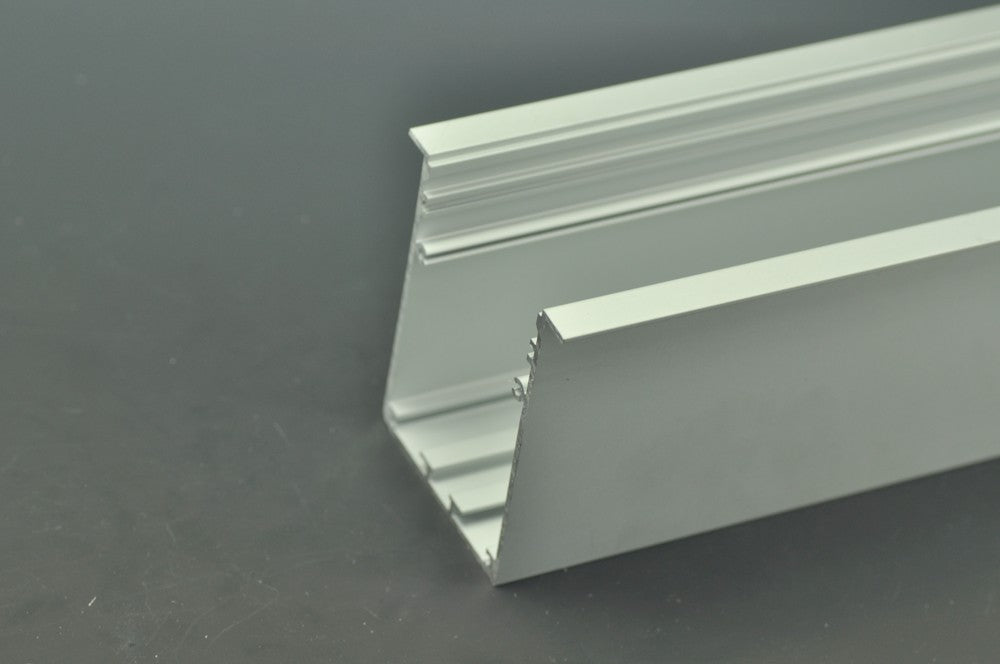 2.5 Meter 98.4â€œ LED Aluminium Channel  Recessed Aluminum LED profile with flange LED Channel For 5050 5630 Multi Row LED Strip Lights