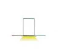 LED Aluminium Channel 1 Meter(39.4inch) Recessed 75mm(H) x 100mm(W) suit for max 69.5mm width strip light