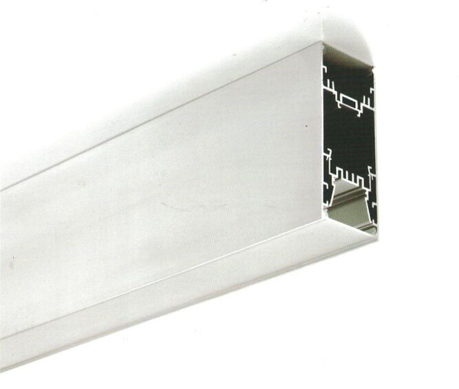 PB-AP-GL-50120 LED Aluminium Channel Pendant 120mm(H) x 50mm(W) suit for max 26mm width strip light