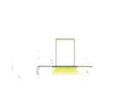 LED Aluminium Extrusion Recessed 75mm(H) x 68mm(W) suit for max 27.4mm width strip light