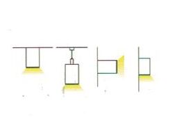 PB-AP-GL-7575-R LED Aluminium Channel Pendant 75mm(H) x 75mm(W) suit for max 18.5mm width strip light