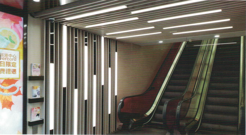 1 Meter 39.4" Suspended LED Aluminum Profile 78mm(H) x 75mm(W) Suit 52mm Flexible LED Strips