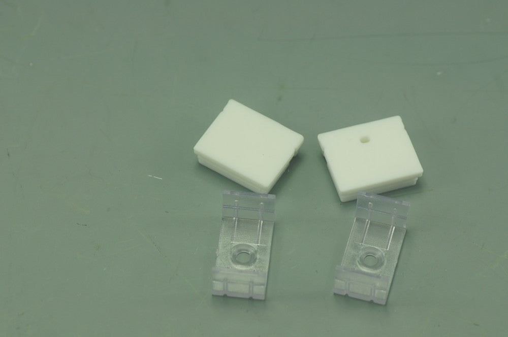plastic Waterproof LED Profile square IP65 led channel housing For 20.9mm Flexible Strip light