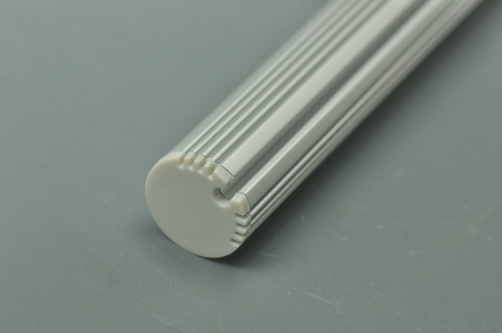 Wall Strip Light Bar Recessed LED  Aluminium Channel  1 Meter(39.4inch) Diameter 20.8mm For Max 12.2 width led strip PB-AP-GL-008