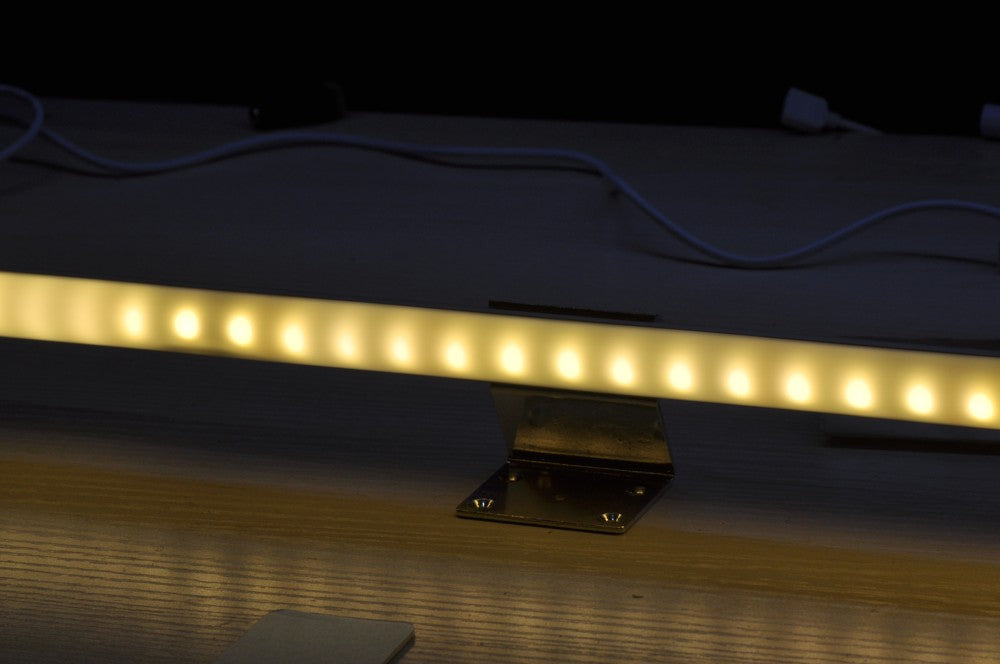 Wall Strip Light Bar Recessed LED  Aluminium Channel  1 Meter(39.4inch) Diameter 20.8mm For Max 12.2 width led strip PB-AP-GL-008