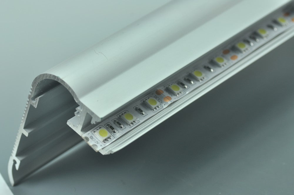 LED Stair Extrusion LED Aluminium Stair Channel 1 meter(39.4inch)  PB-AP-GL-024