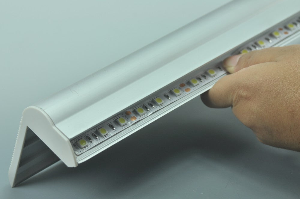 LED Stair Extrusion LED Aluminium Stair Channel 1 meter(39.4inch)  PB-AP-GL-024