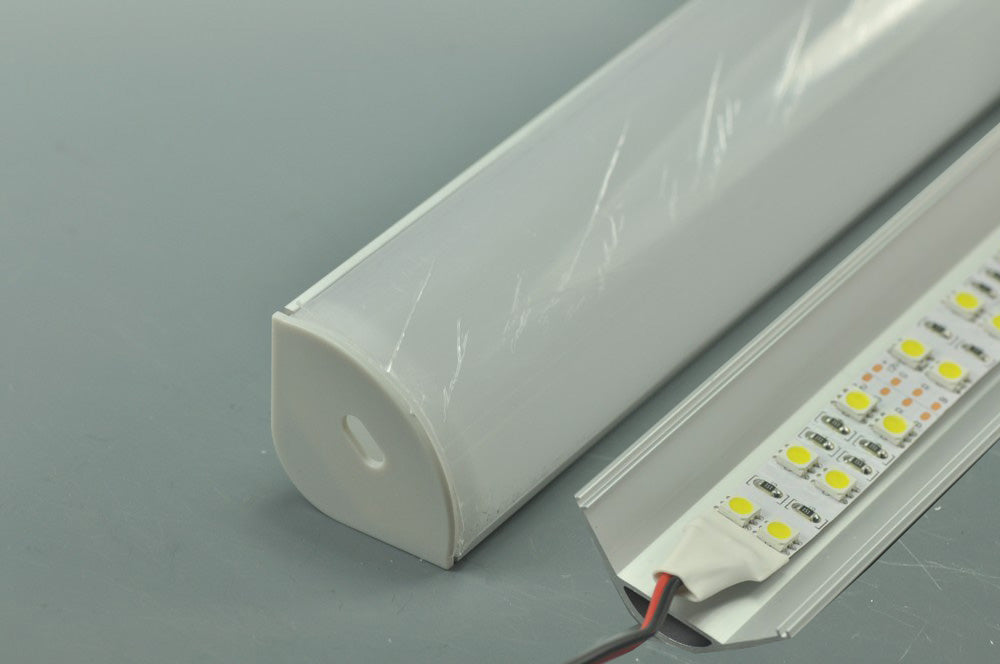 Super Width LED Channel  20.2mm Strip LED Aluminium Extrusion Recessed LED Aluminum Channel 1 meter(39.4inch)  LED Profile