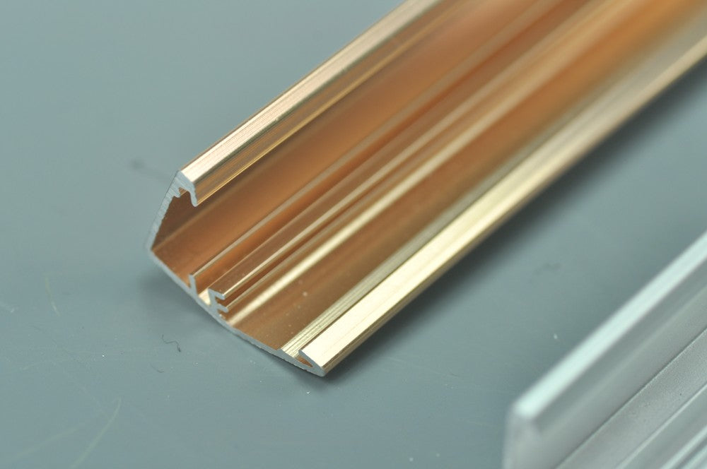 V Style LED Aluminium Extrusion  LED Aluminum Channel 1 meter(39.4inch) with Reflector