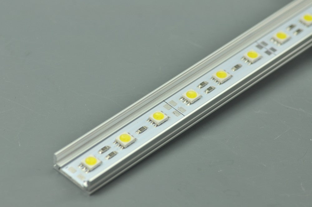 Slim 8mm Thin LED Aluminium Extrusion Recessed U LED Aluminum Channel 1 meter(39.4inch)  LED Profile
