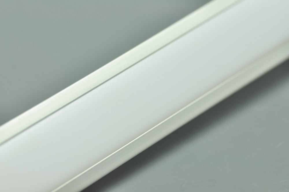 LED Aluminium Super Slim 8mm Extrusion Recessed LED Aluminum Channel 1 meter(39.4inch)  LED Profile  With Flange