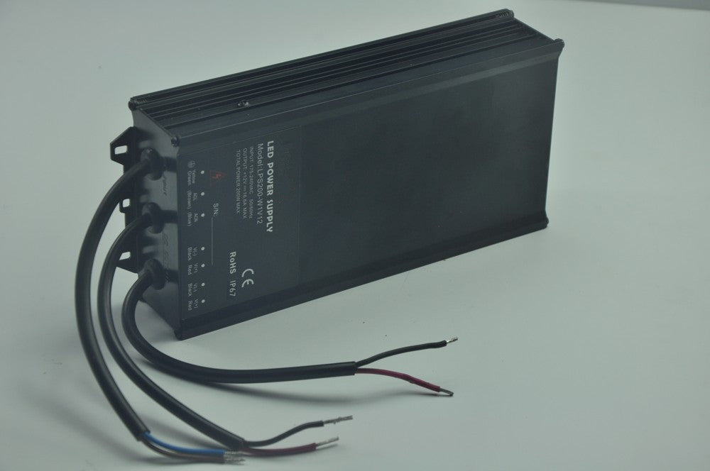 12V 16.6A LED Power Supply 200 Watt LED Power Supplies For LED Strips LED Light