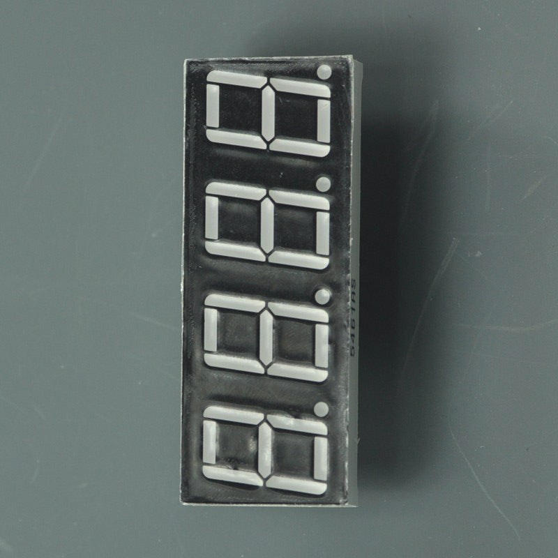 0.56" LED 7 Segment 4 Digit Common Cathode Red
