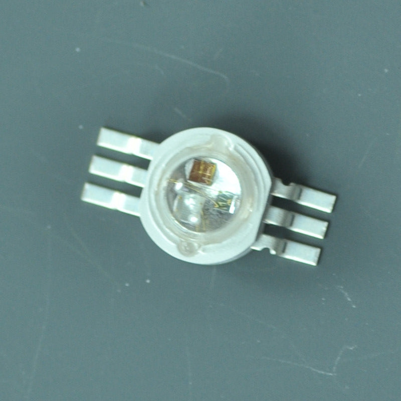 6pin 3W RGB Color High Power LED Chip Light (RED+BLUEGREEN) For RGB LED Lamp