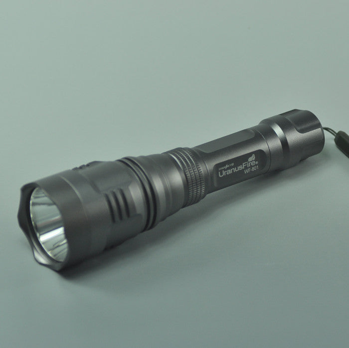 1200 Lumens CREE XML U2 LED 5-Mode Flashlight Torch UranusFire 801 Tactical LED Flashlight