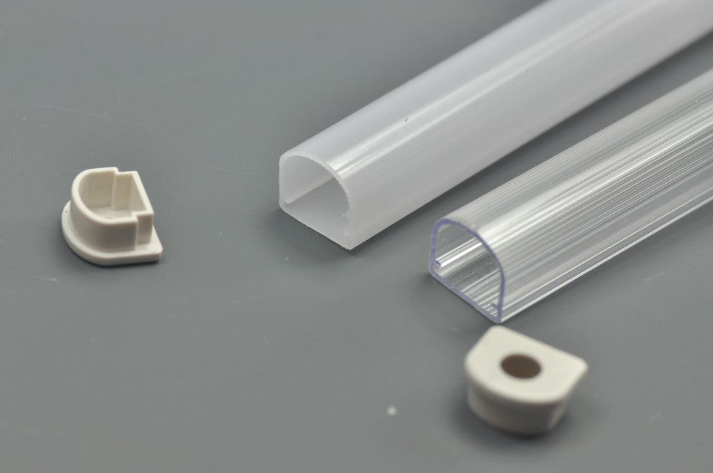 Plastic LED Channel 1 meter(39.4inch)  LED Plastic Profile
