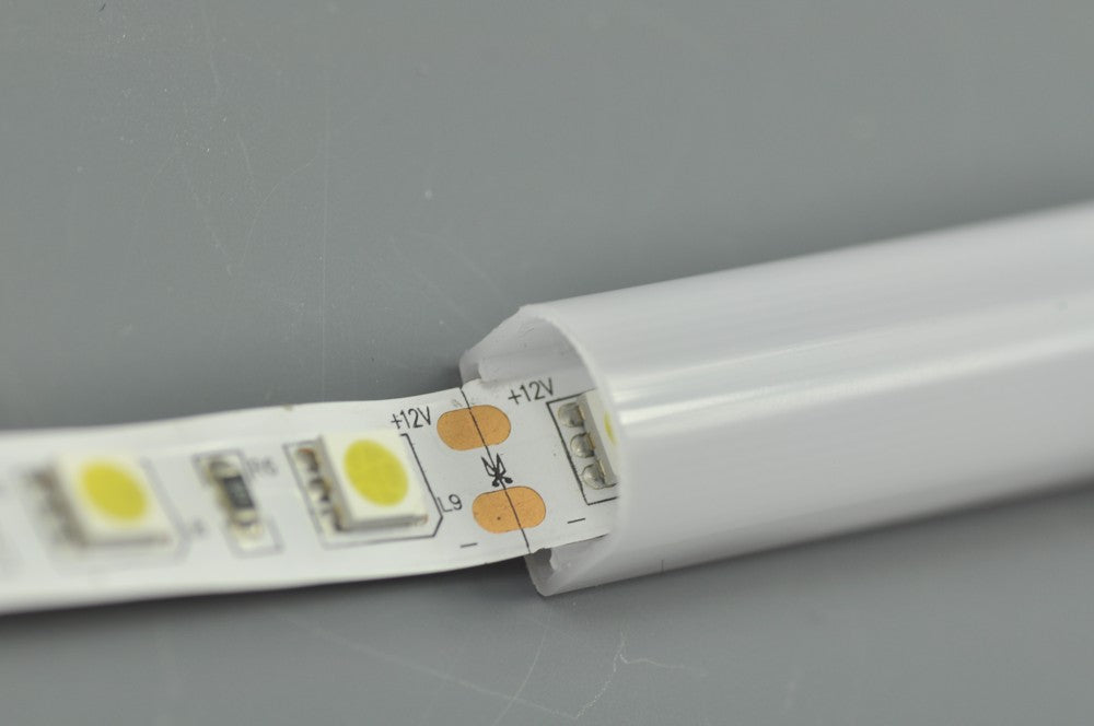 Plastic LED Channel 1 meter(39.4inch)  LED Plastic Profile
