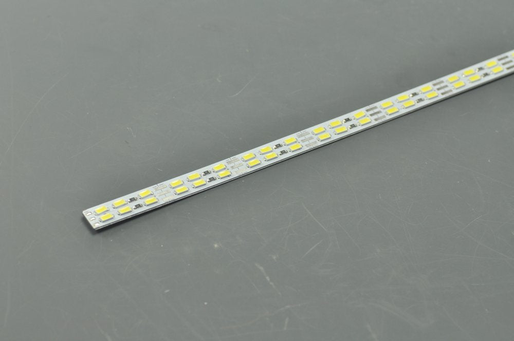 Double Row 39.3inch 5630 Rigid LED Strips Double Color Temperature 144LED 1M 12mm 12V DC Aluminium Rigid Strip Bar light