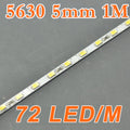39.3inch 5630 Rigid LED Strips 72LED 1M 5mm 12V DC Aluminium Rigid Strip Bar light