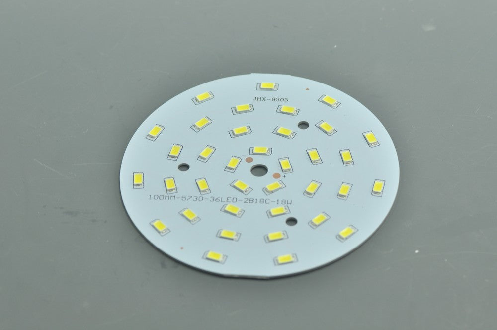 LED Light 18W aluminium PCB SMD5730 Semi-Finished Dry LED Aluminium Base For LED Bulb