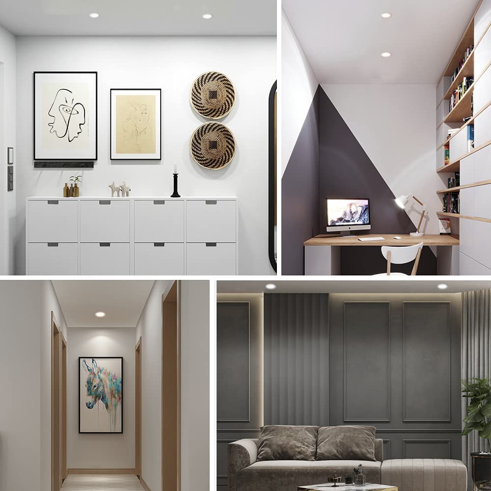 3W LED RECESSED LIGHTING DIMMABLE DOWNLIGHT, CRI80, LED CEILING LIGHT WITH LED DRIVER