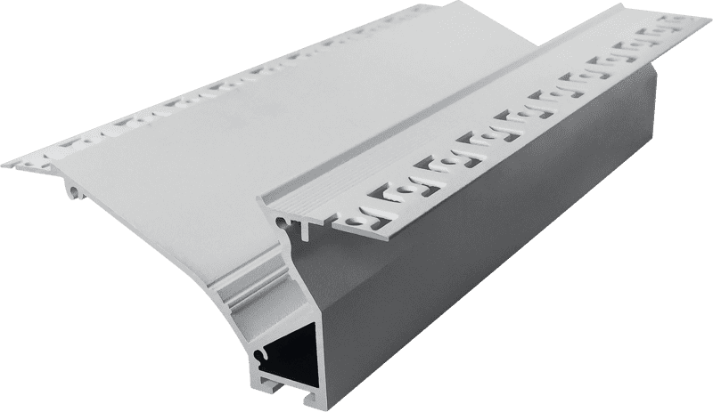10645 Pre-embedded corner line light hard light strip shell aluminum groove