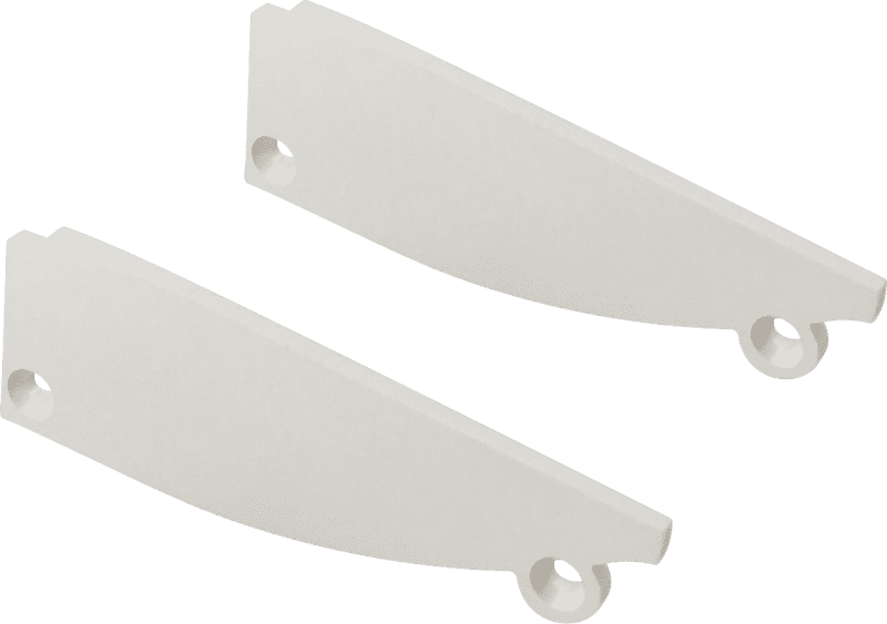 9819 Pre-embedded corner line light hard light strip shell aluminum groove kit