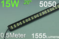 0.5meter 12V Double Row 5050 led Waterproof Strip Light  With LED Controller  60LEDs
