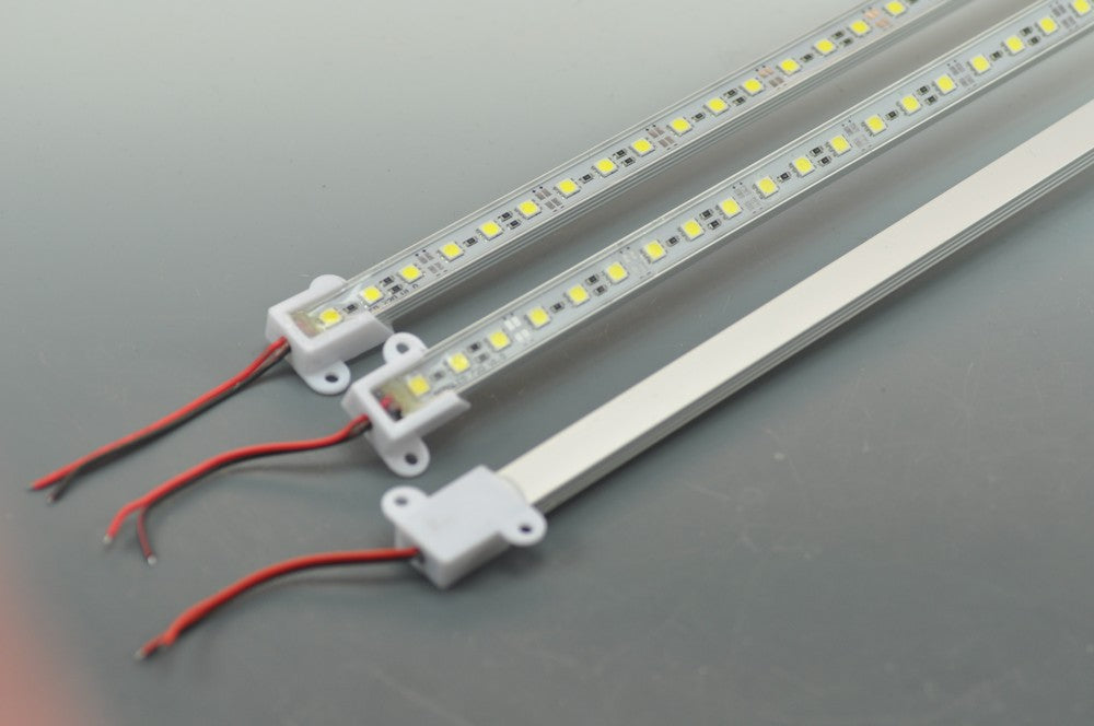 0.3meter 12V Waterproof Strip light 11.8inch 5050 Rigid LED Strips Bar Aluminium Profile  Rigid Strip Light
