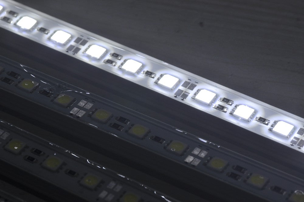 0.3meter 12V Waterproof Strip light 11.8inch 5050 Rigid LED Strips Bar Aluminium Profile  Rigid Strip Light