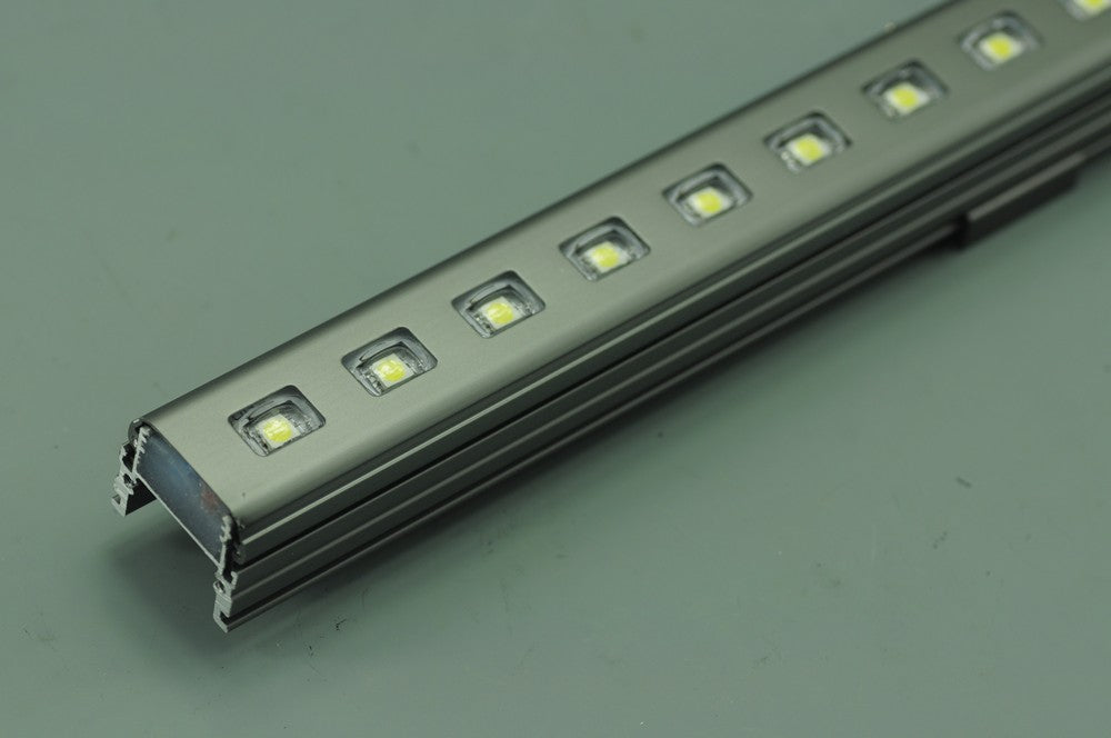 1Meter 12V Waterproof 39.4 inch 5050 Rigid LED Strips Bar Aluminium Profile 48LED Waterproof Rigid Strip Light