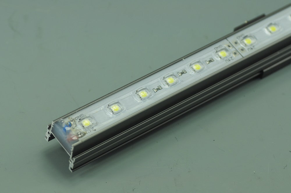 1Meter 12V Waterproof 39.4 inch 5050 Rigid LED Strips Bar Aluminium Profile 48LED Waterproof Rigid Strip Light