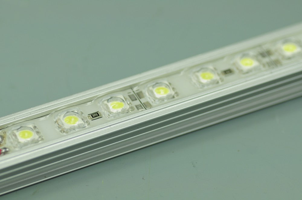 1Meter Waterproof LED Strip Bar With Circular Lens 39.3inch 5050 Rigid LED Strip 12V With DC connector
