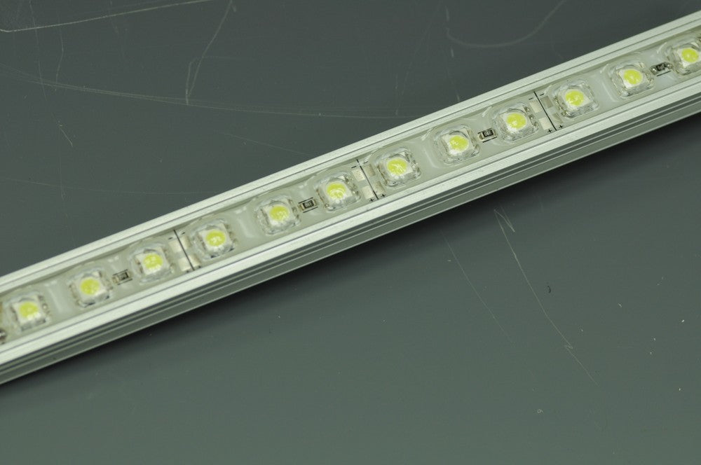 1Meter Waterproof LED Strip Bar With Circular Lens 39.3inch 5050 Rigid LED Strip 12V With DC connector