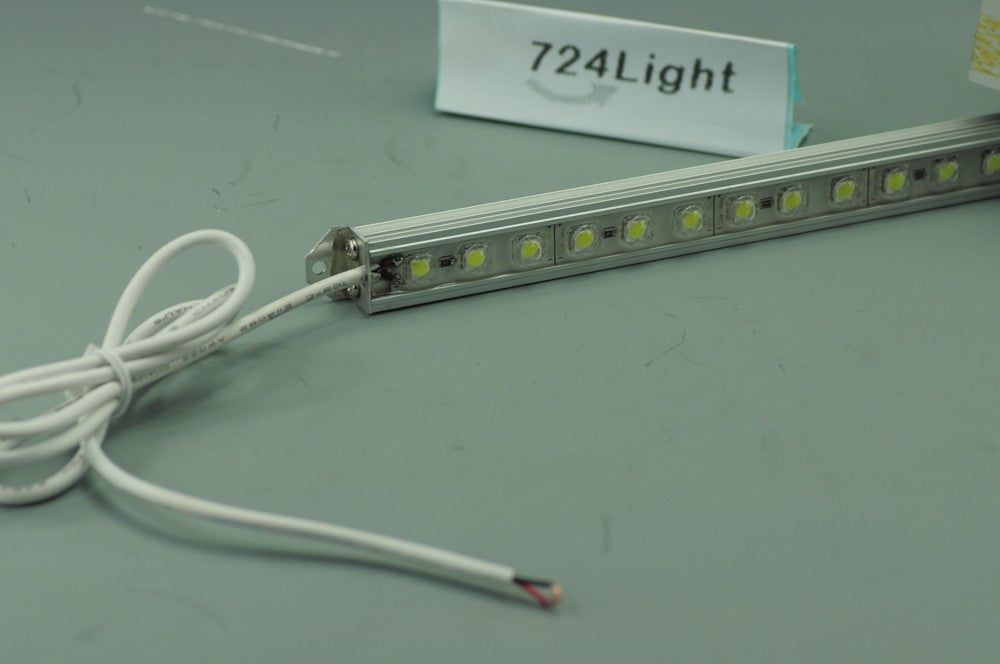 1Meter Waterproof LED Strip Bar With Circular Lens 39.3inch 5050 Rigid LED Strip 12V With DC connector