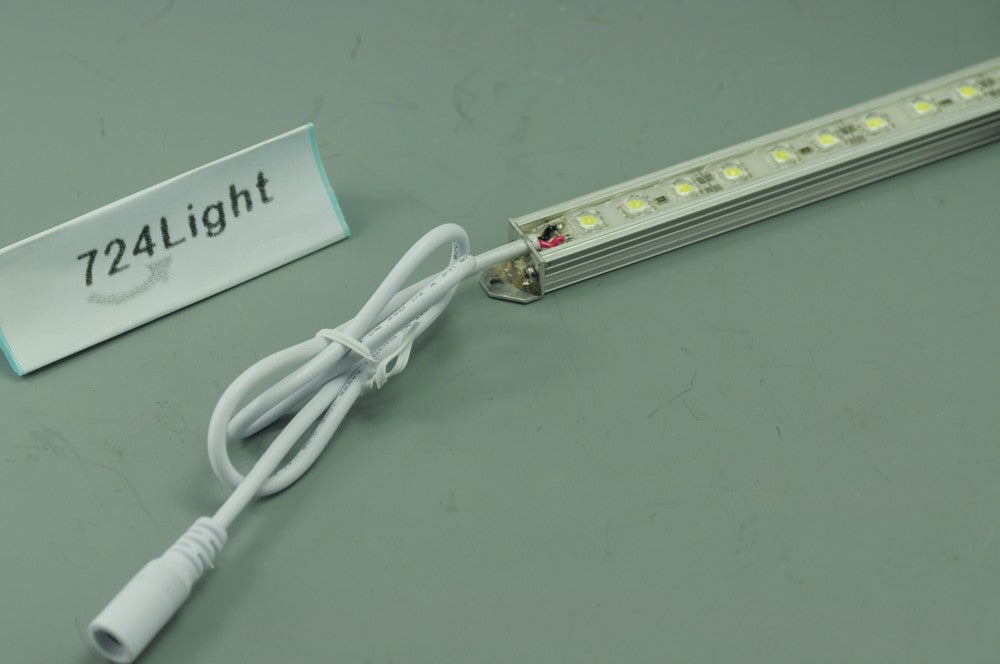 1Meter Waterproof LED Strip Bar With Circular Lens 39.3inch 5050 Rigid LED Strip 12V With DC connector