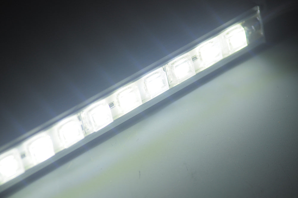 1Meter Waterproof LED Strip Bar With Square Lens 39.3inch 5050  Rigid LED Strip 12V With DC connector