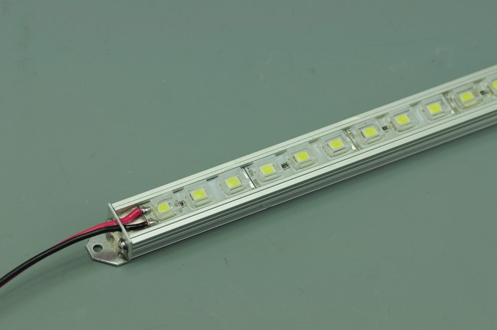 1Meter Waterproof LED Strip Bar With Square Lens 39.3inch 5050  Rigid LED Strip 12V With DC connector