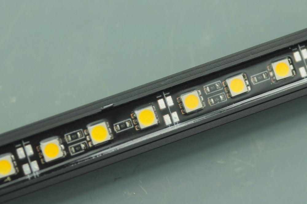 1.2Meter Black Superbright Waterproof LED Strip Bar 39.3inch 5050 5630  Rigid LED Strip 12V With DC connector