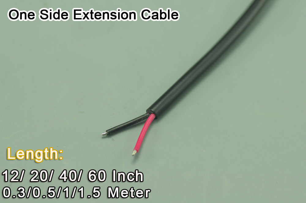 1.2Meter Black Superbright Waterproof LED Strip Bar 39.3inch 5050 5630  Rigid LED Strip 12V With DC connector