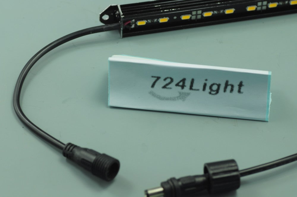 Black Superbright Non-Waterproof LED Strip Bar 39.3inch 5050 5630 1M Rigid LED Strip 12V With DC connector