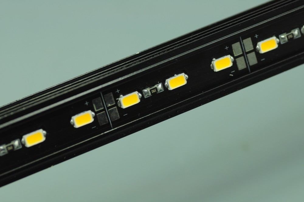Black Superbright Non-Waterproof LED Strip Bar 39.3inch 5050 5630 1M Rigid LED Strip 12V With DC connector