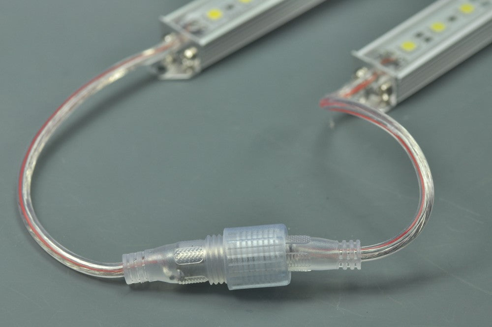 2Meter 144LED Superbright Waterproof LED Strip Bar 79inch 5050 5630 Rigid LED Strip 12V   Both With DC Female male DC connector