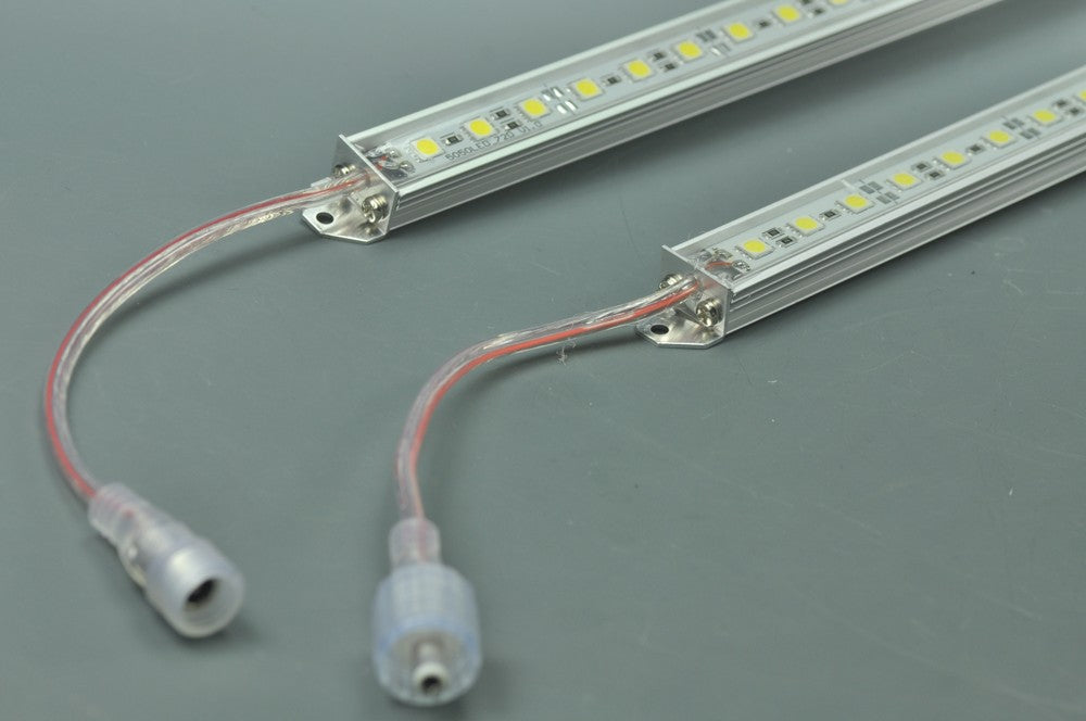 2Meter 144LED Superbright Waterproof LED Strip Bar 79inch 5050 5630 Rigid LED Strip 12V   Both With DC Female male DC connector