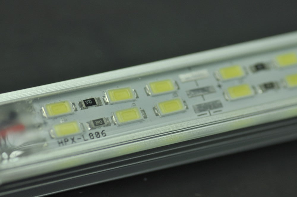 Super Slim 1Meter Double Row LED Strip Bar Waterproof 39.3inch 5630 Rigid LED Strip 12V 144LEDs/M